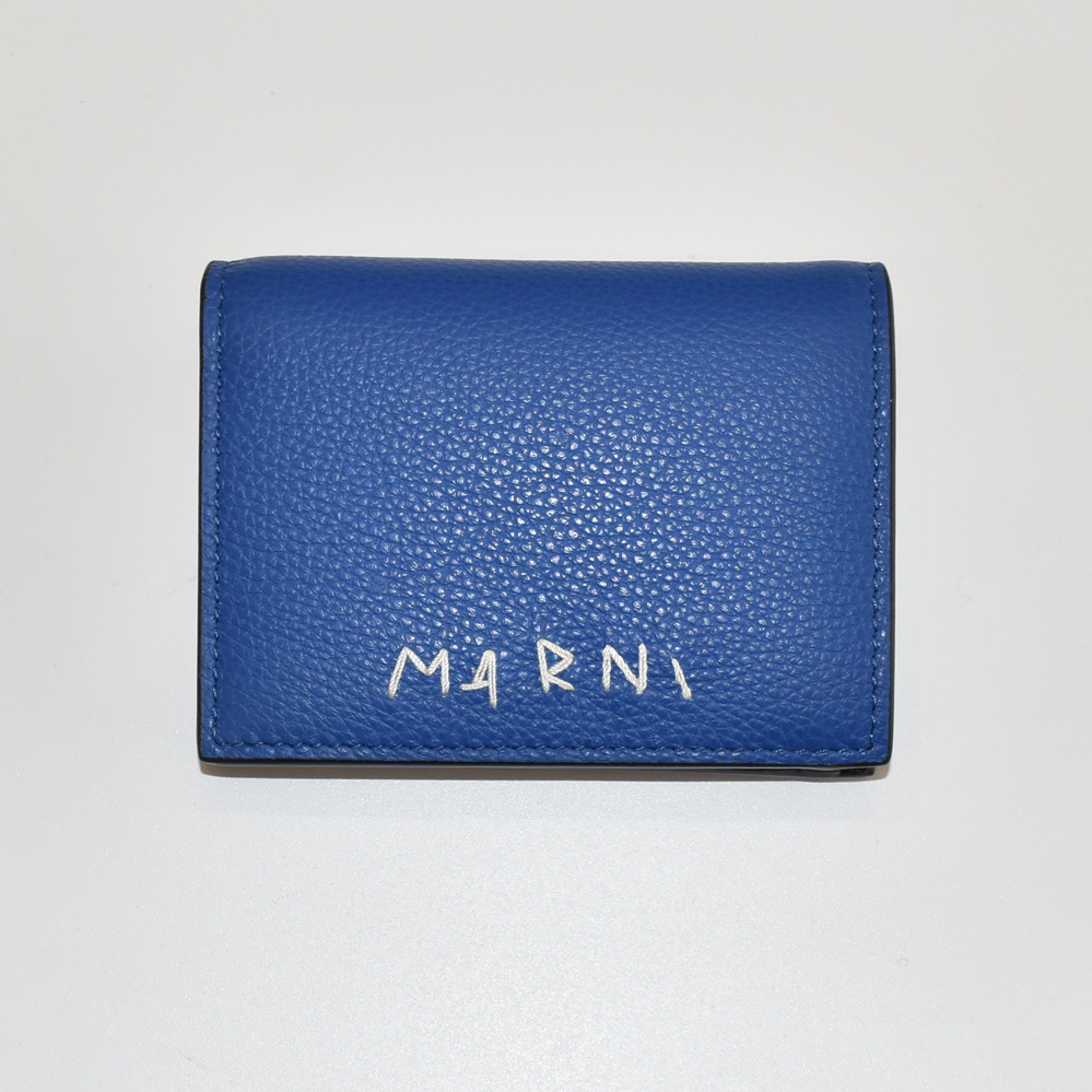 MARNI レザー二つ折りウォレット[00B56]