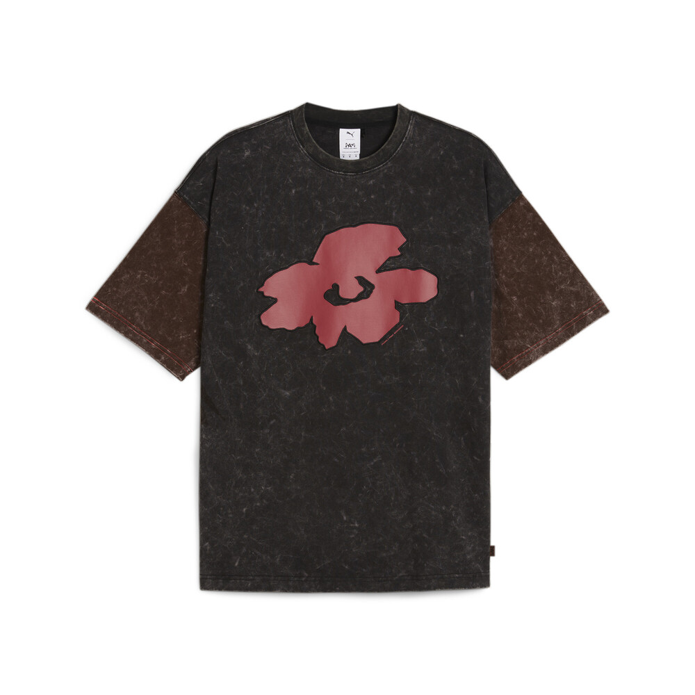 PUMA × PAM CONTRAST TEE [PUMABLACK]