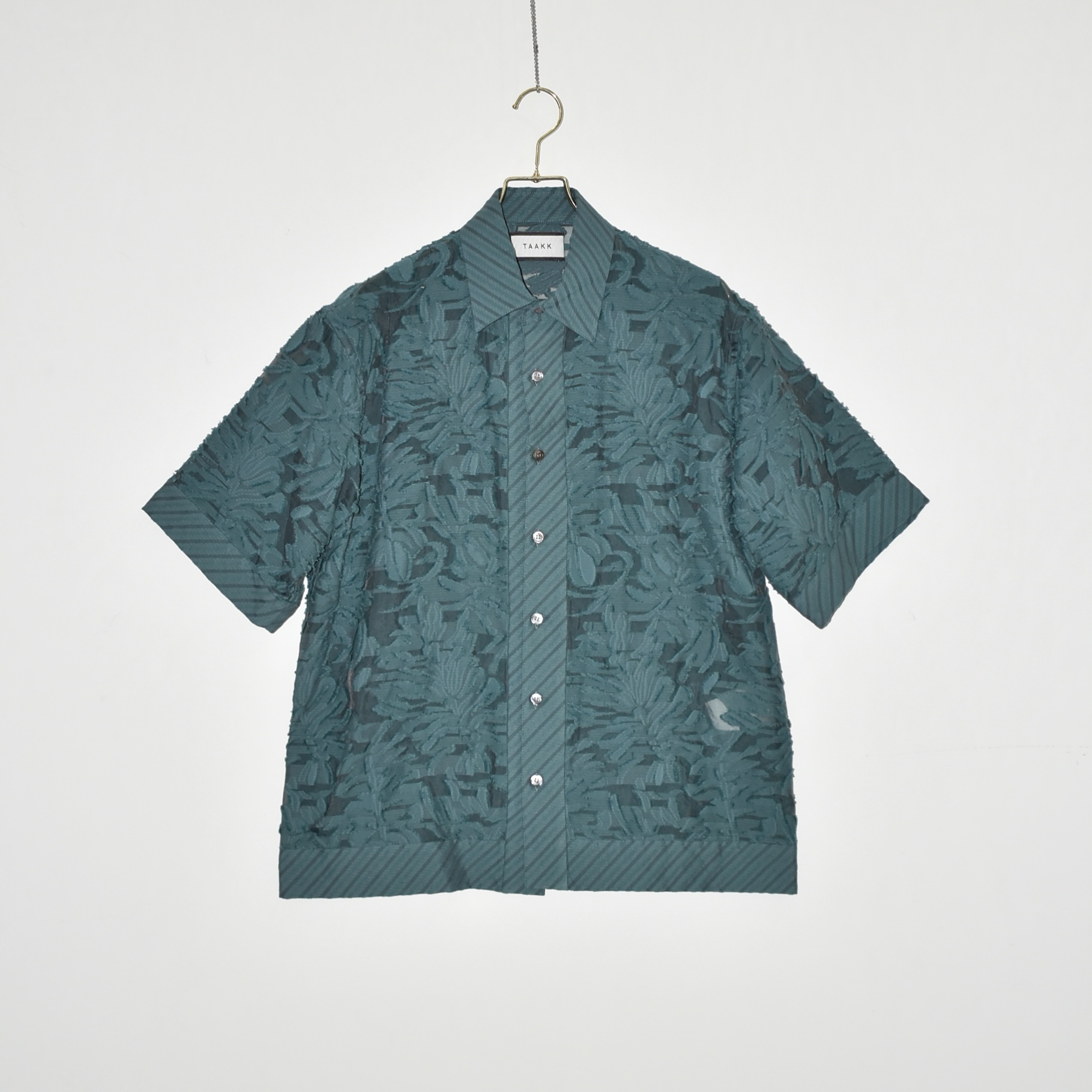 TAAKK JACQUARD S/S SHIRTS  [TA24SS-SH005]