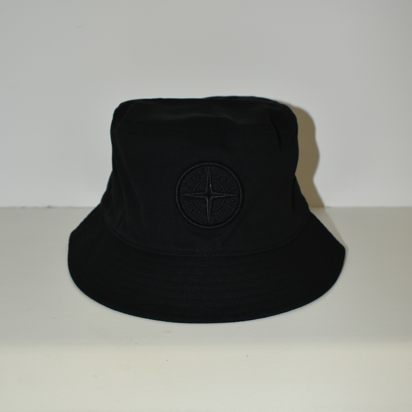 STONEISLAND COTTON BUCKET HAT MILITALY BLACK[801599461]