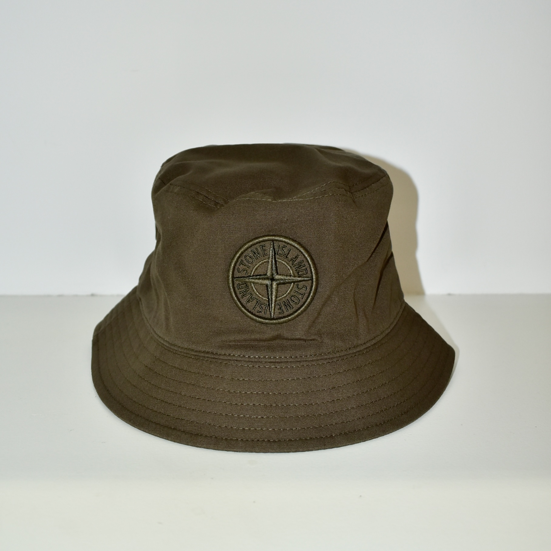 STONEISLAND COTTON BUCKET HAT MILITALY GREEN[801599461]