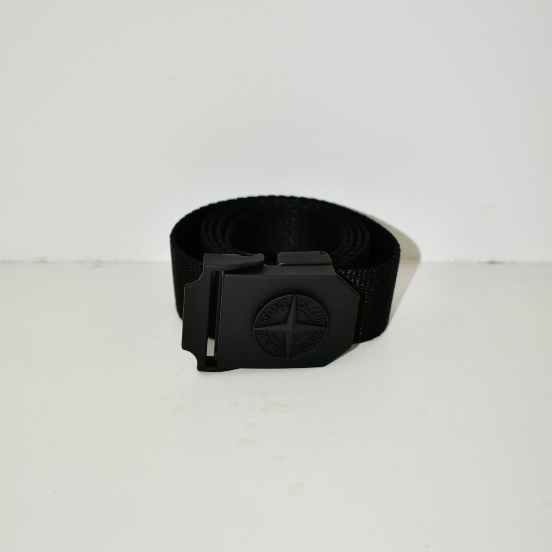 STONEISALAND LOGO BUCKLE BELT BLACK[801594071]