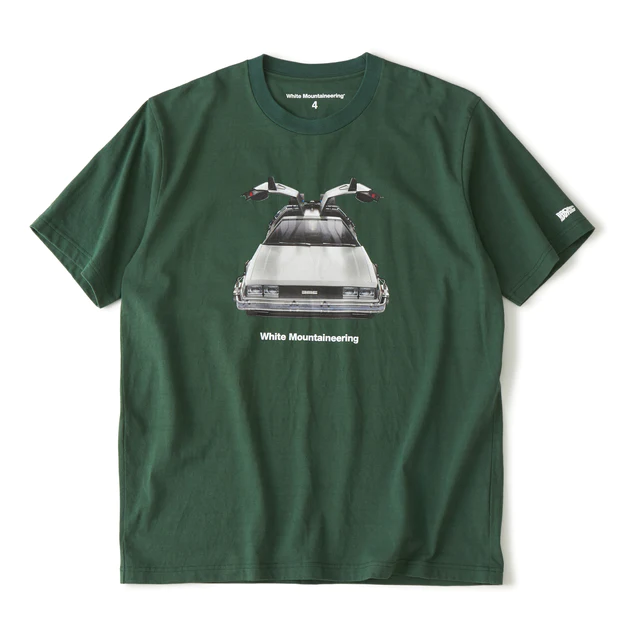 White Mountaineering DELOREAN T-SHIRT GREEN[WM2471523]