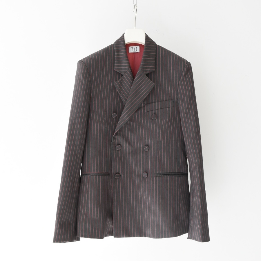WINNIE ISRAEL JACKET [PINK ON GREY]