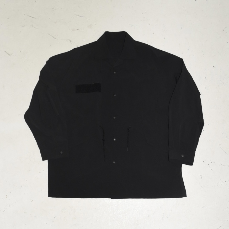 FUMITO GANRYU M-51 OPEN COLLOR COAT[FU11-BL-01]
