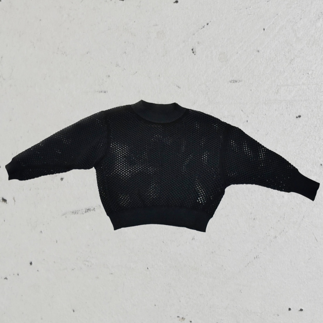 FUMITO GANRYU GRAFFITI MESH KNIT[FU11-KN-01]