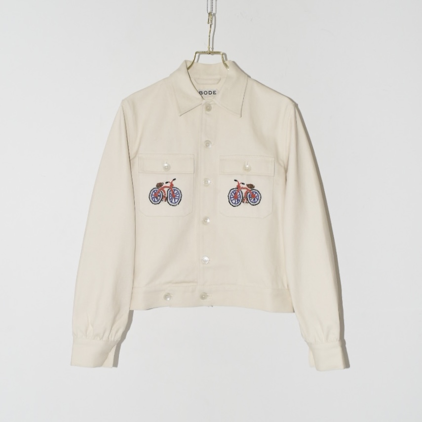 BODE BEADED BICYCLE JACKET[MRS24JA013]