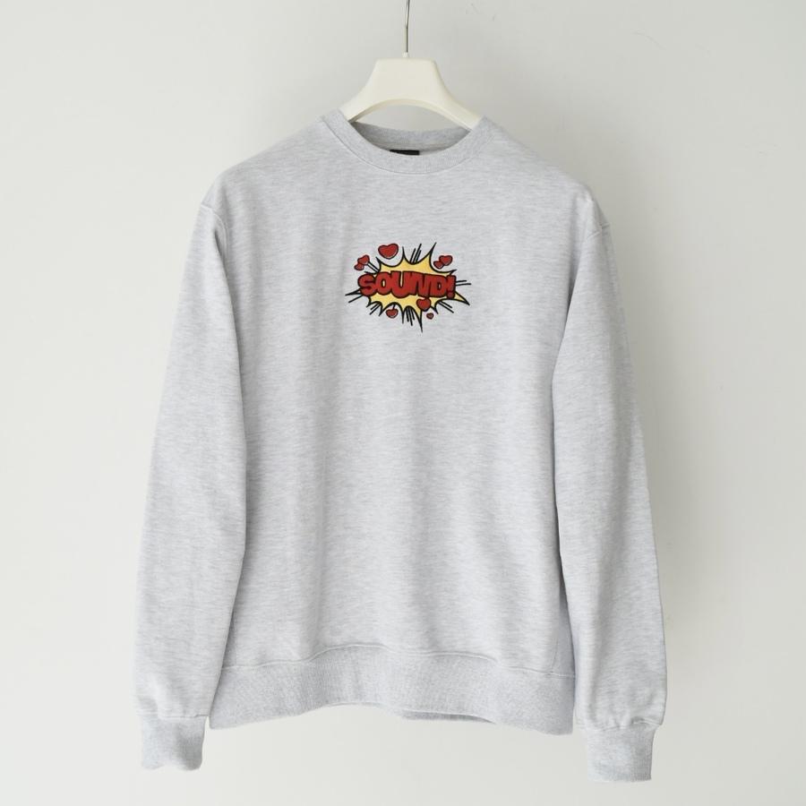 BALANSA RED COMIC SOUND SWEATSHIRT