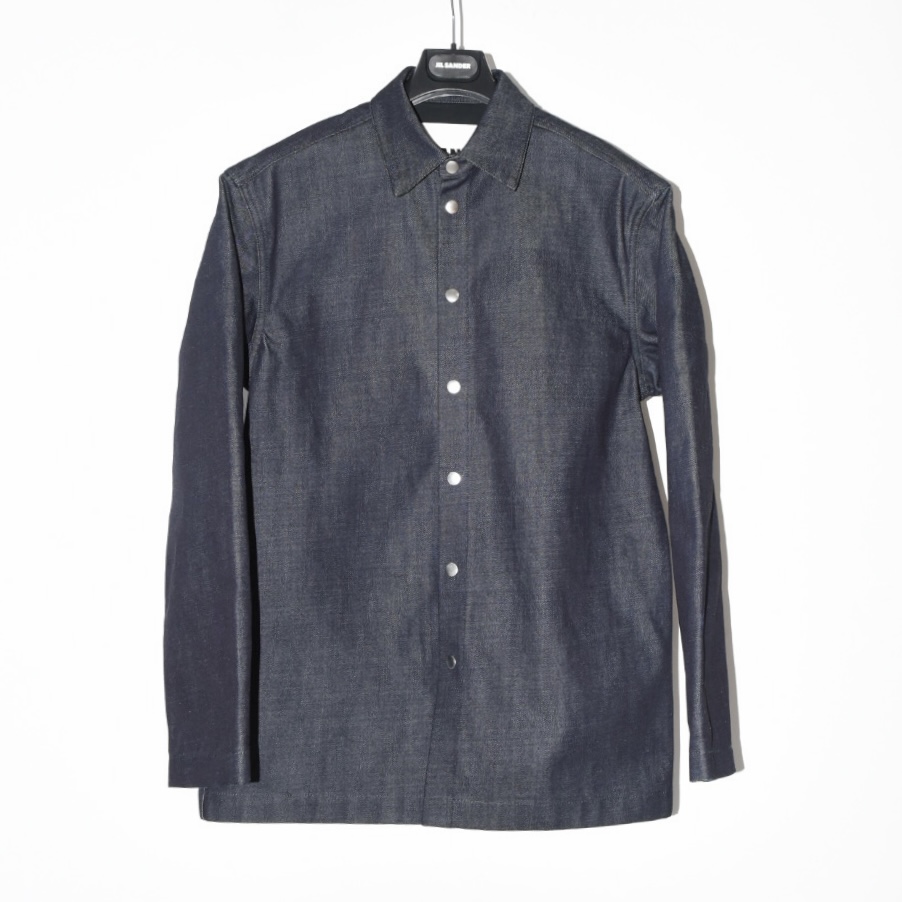 JIL SANDER LONG SLEEVE DENIM SHIRTS[J21DL0145]