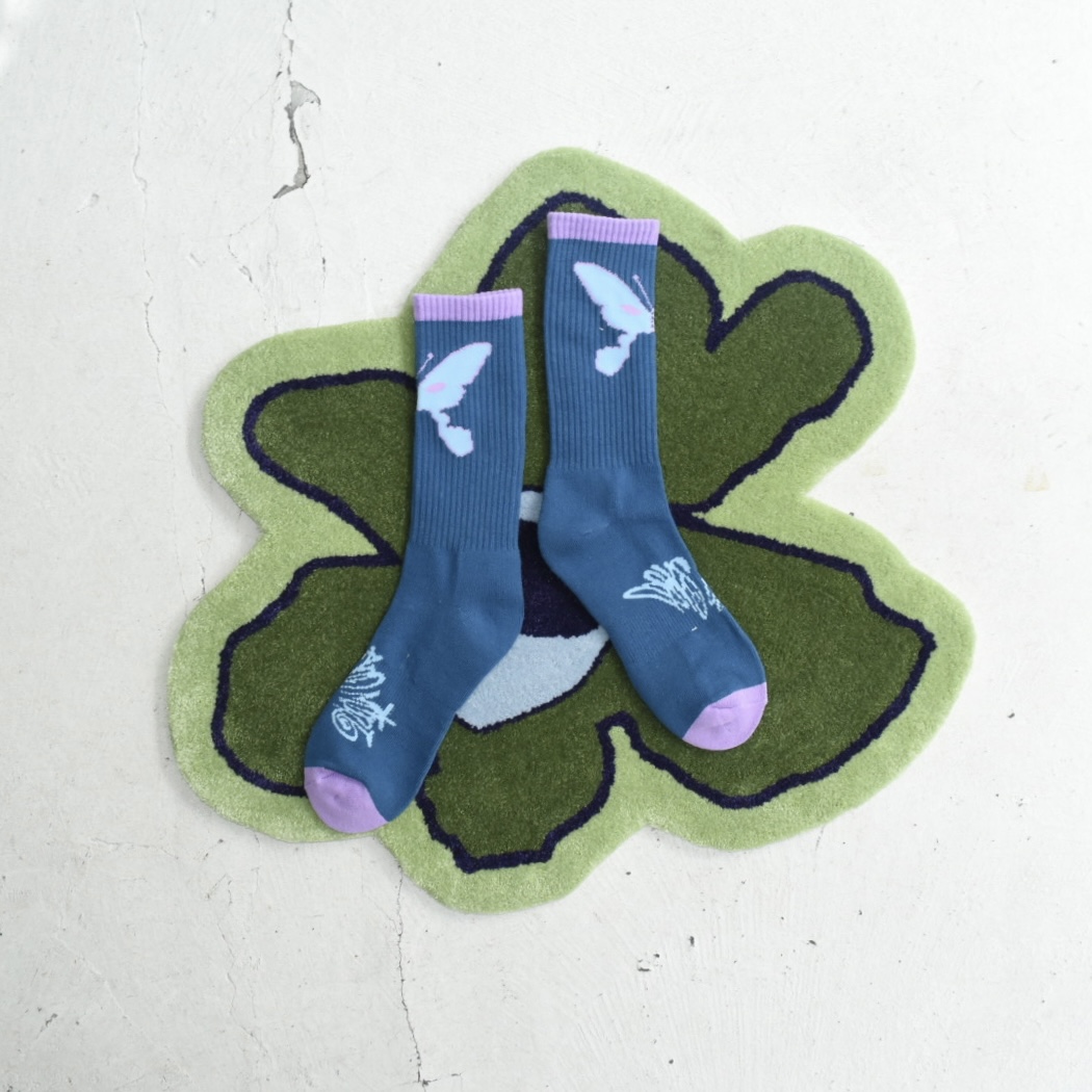 PAM BUTTERFLY KISS SPORTS SOCK [10155]