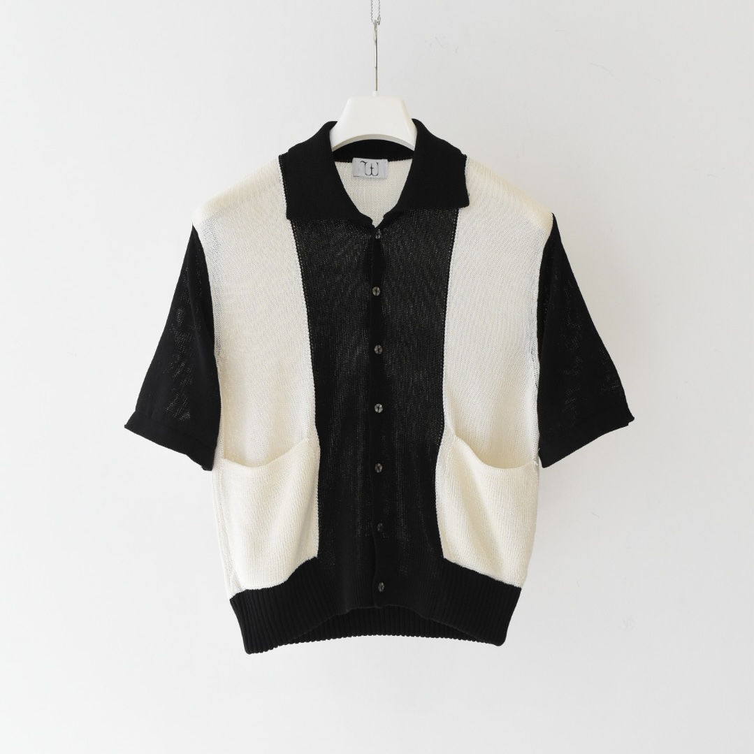 WINNIE S/S DAHLIA BOWLER [BLACK/WHITE]