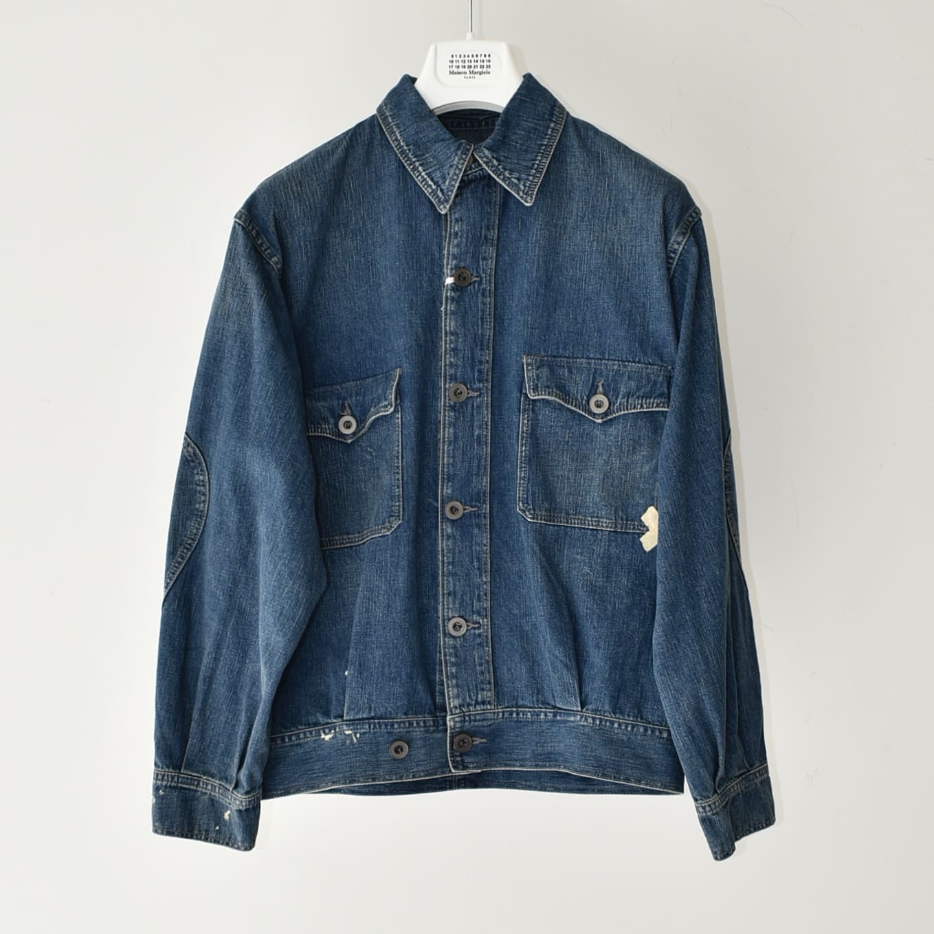 Maison Margiela ディストレスト デニムジャケット[S50AM0617]