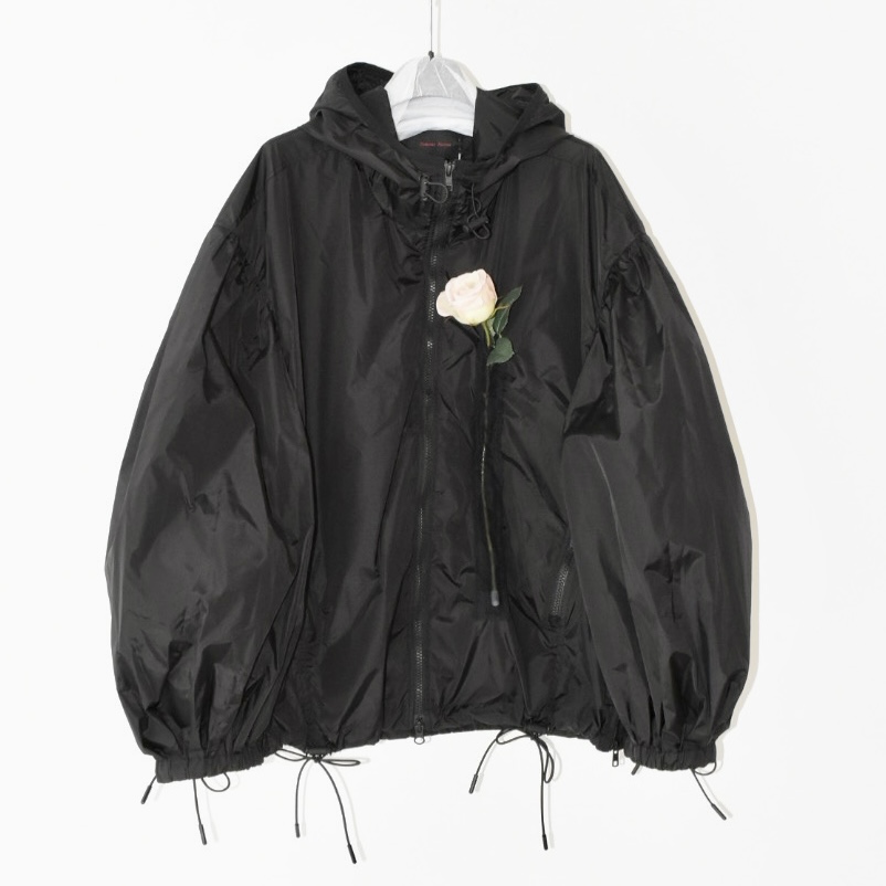 Simone Rocha PUFF SLEEVE JACKET W/TULLE POCKET AND FLOWER[6078P 1067]