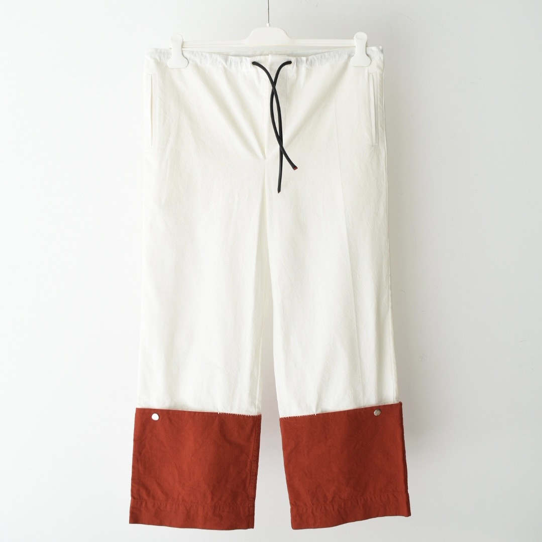 Oira 茜パンツ [White/Red]