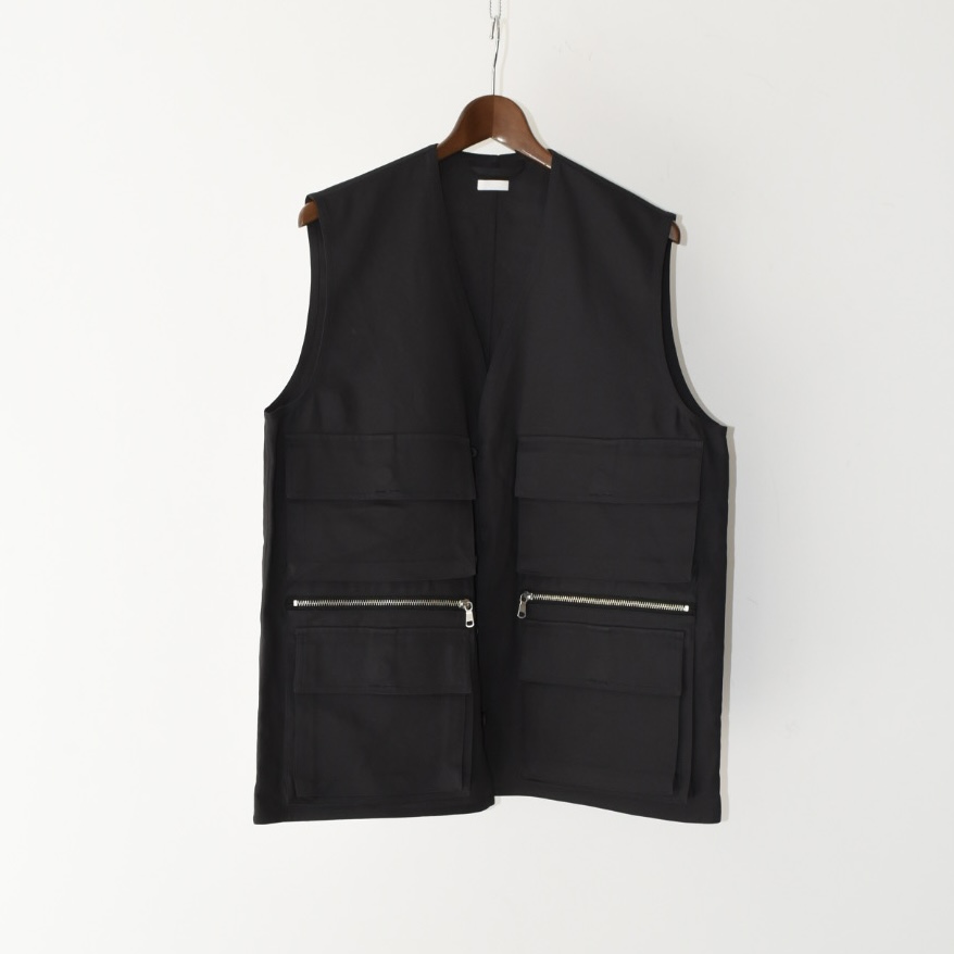 SEEALL POCKET GILET ANTRACITE[SAU43 GL181]