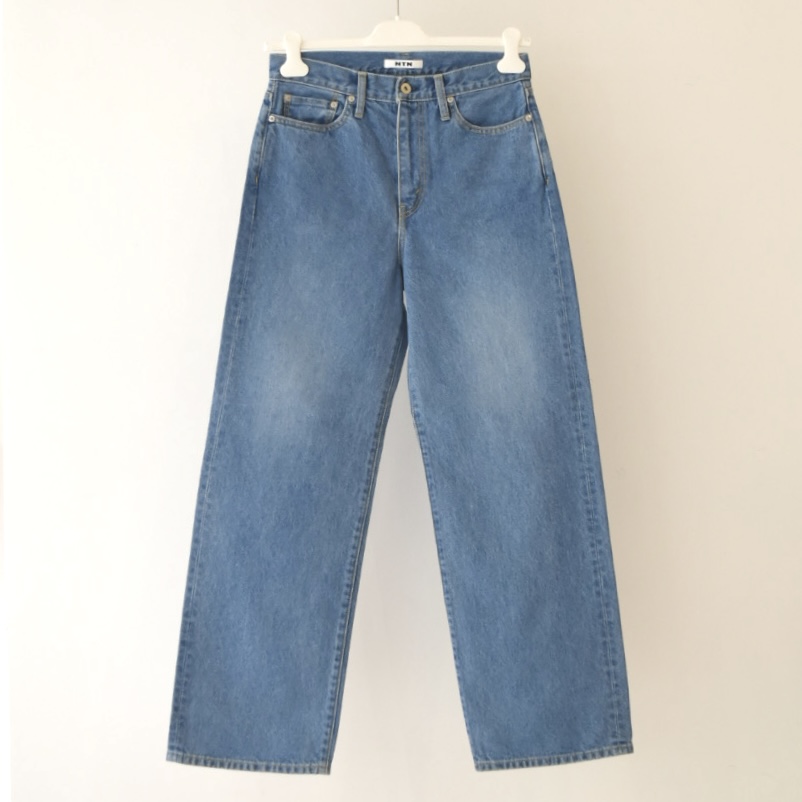NTN BETA 5 POCKET PANTS WASHED BLUE[24-NS009032B]