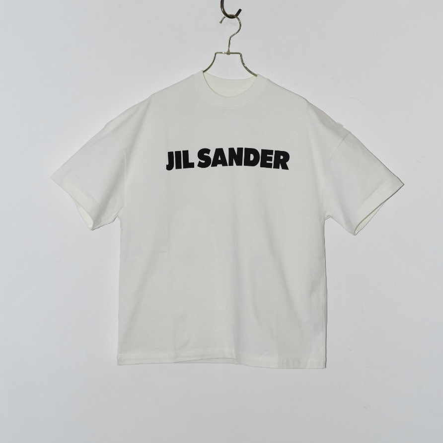 JILSANDER LOGO PRINT S/S T-SHIRTS WHITE[J21GC0001]
