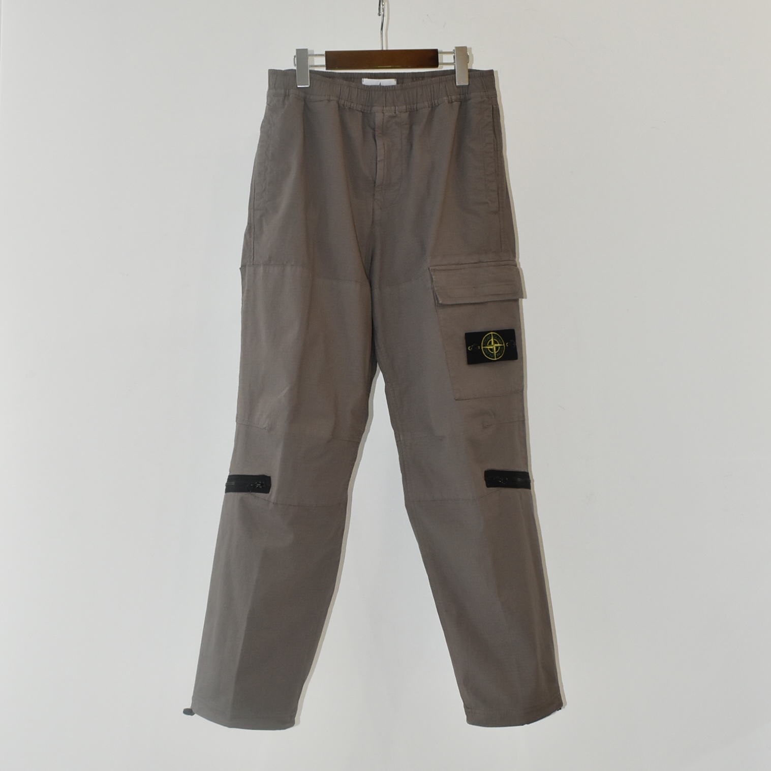 STONE ISLAND CARGOPANTS LOOSEFIT DOVE GRAY[801532611]