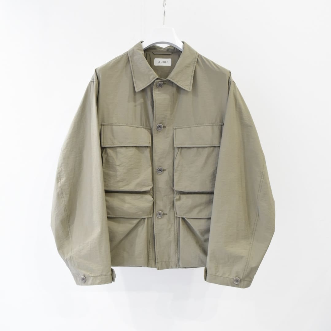 LEMAIRE LIGTH FIELD JACKET GR641 DUSTY KHAKI[OW1059 LF1234]