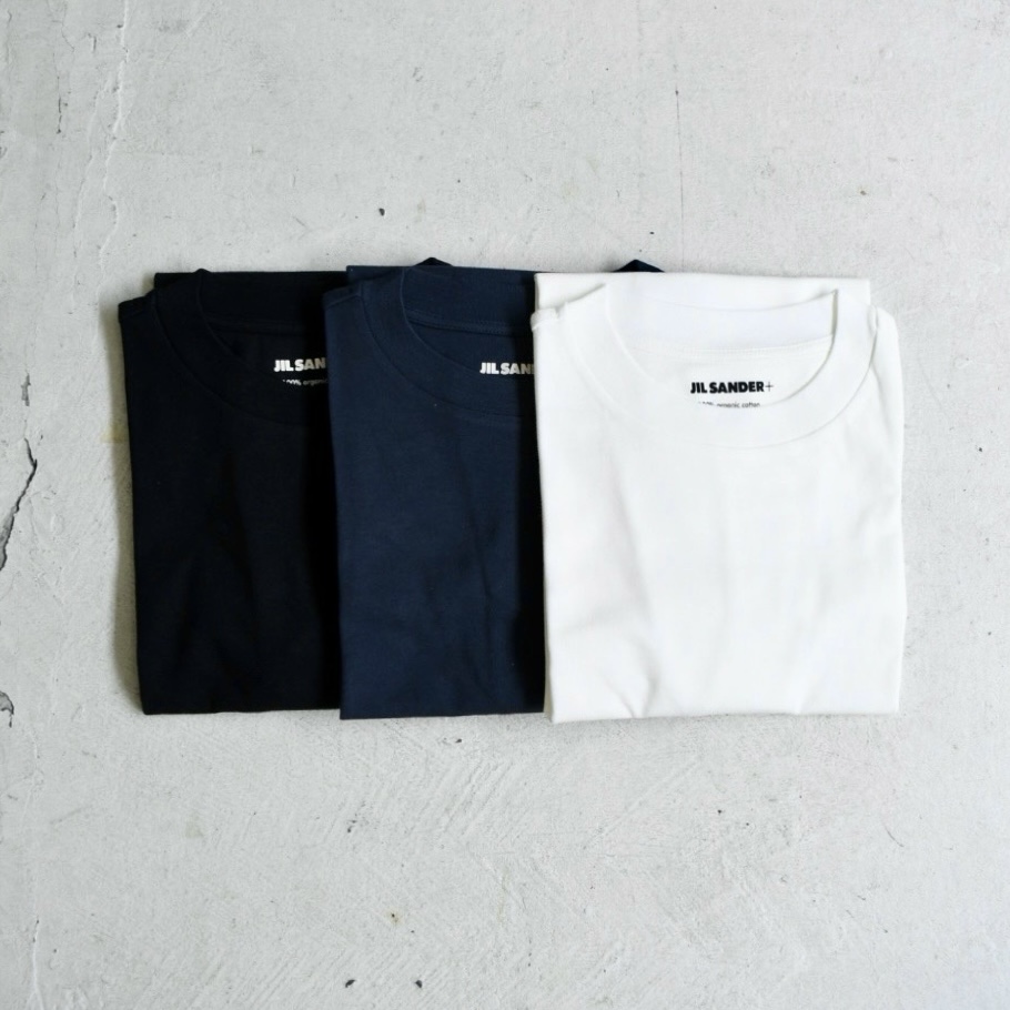 JILSANDER+ T-SHIRT CN SS 3 PACK[J47GC0001]