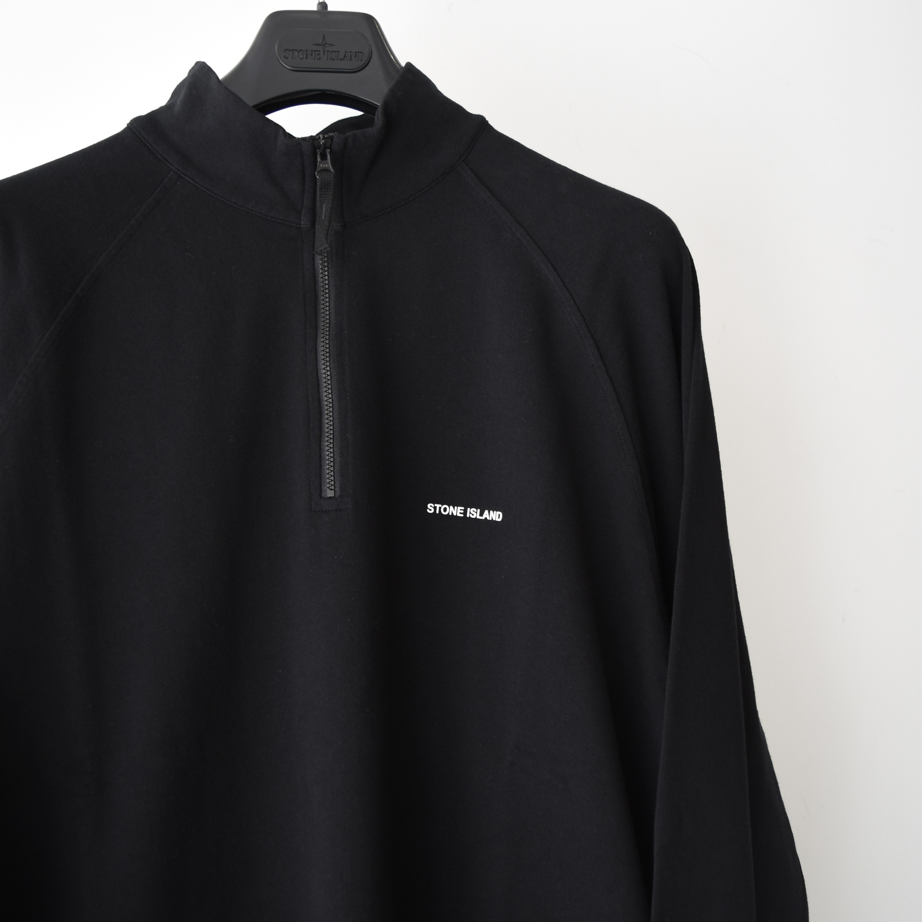 STONE ISLAND HALF ZIP L/S T-SHIRTS[801521279]