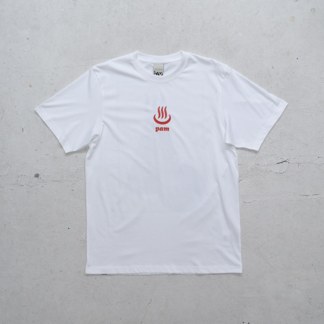 PAM ONSEN SS TEE A [WHITE]