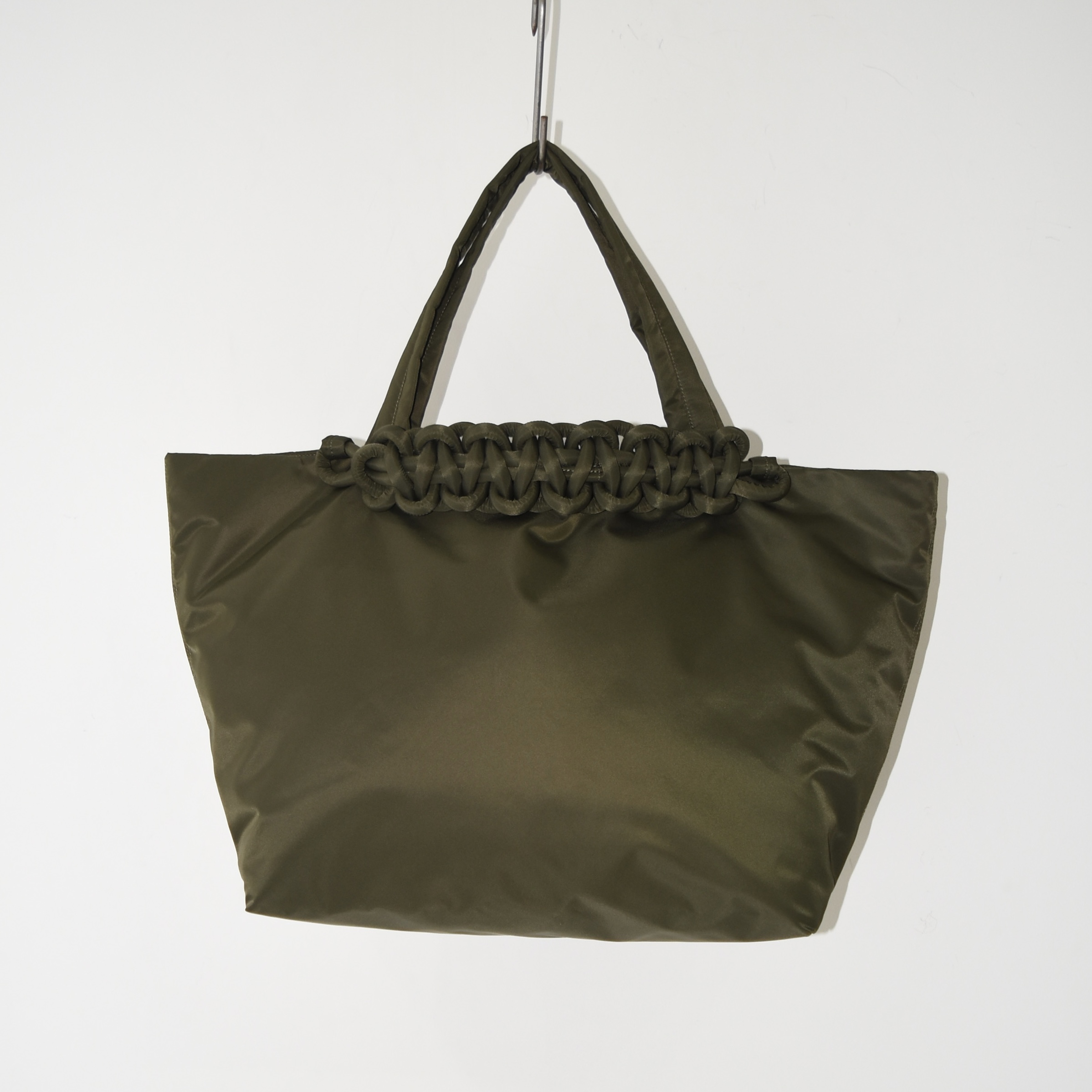 SAGAN Vienna PAZAR TOTE XL OLIVE GREEN RECYCLED NYLON