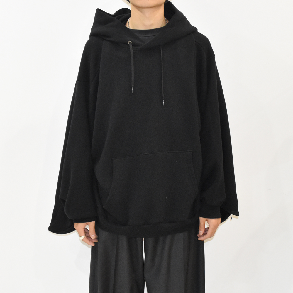 FUMITO GANRYU KIMONO HOODIE-BLK
