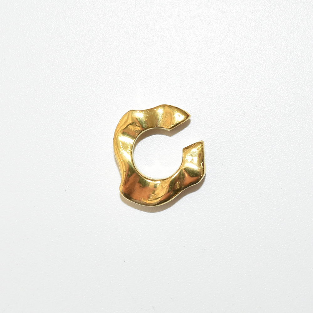 MEMOWA Paris FOSSIL EARCUFF sil/gp