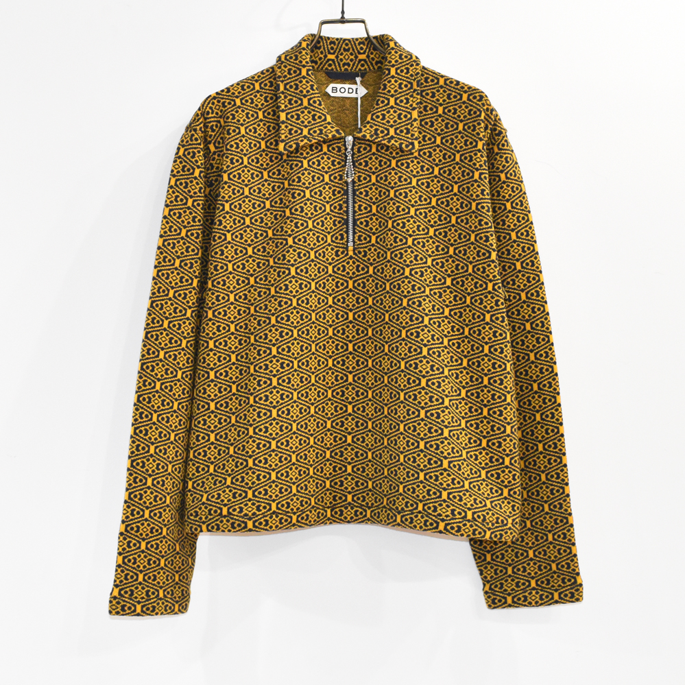 BODE Crescent Jacquard Quarter-Zip
